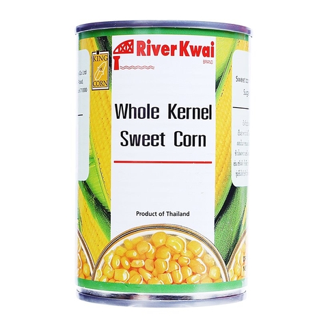 Ngô ngọt nguyên hạt River Kwai 410g