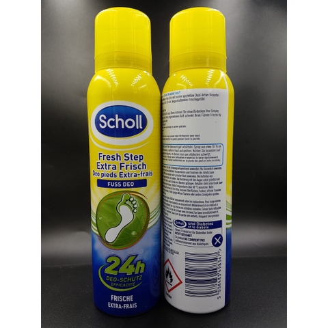 Xịt khử mùi hôi chân Scholl Đức 150ml