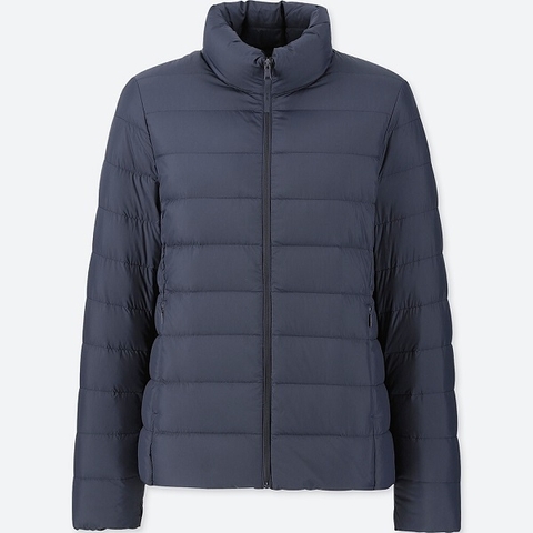 Áo phao lông vũ nữ Uniqlo Navy S