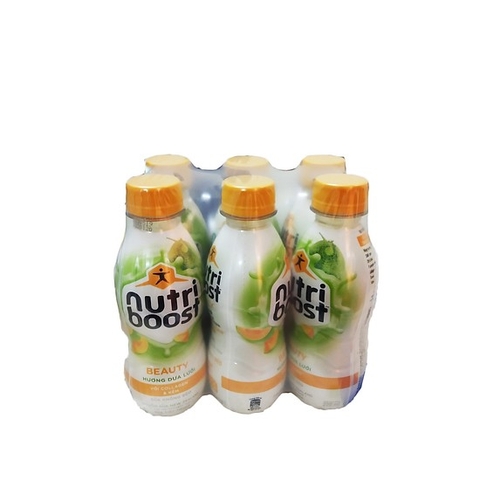 Lốc 6 chai Nutri Boost Vị Dưa Lưới