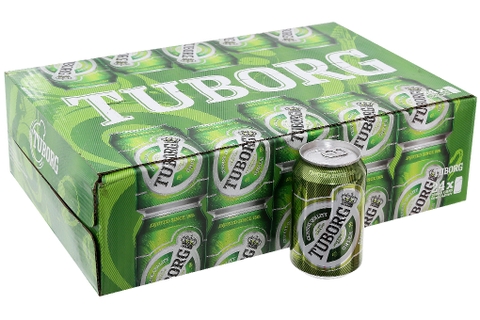 Thùng bia Tuborg 24 lon * 330ml