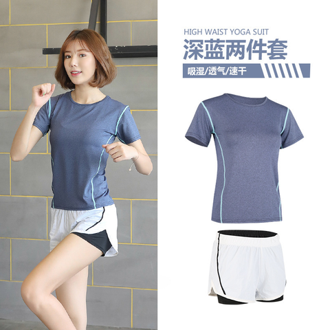 Bộ đồ sooc thể thao áo cộc tay màu xanh navy size 2XL