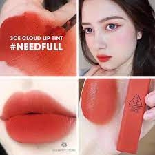 Son kem 3CE Cloud Lip Tint Need Ful (đỏ gạch)