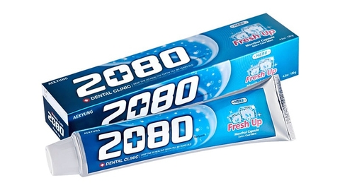 Kem đánh răng Dental clinic 2080 fresh up toothpaste (120gr)