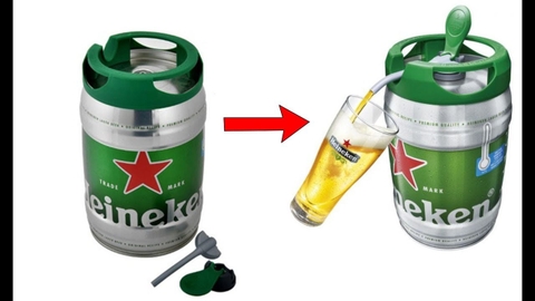 Bom bia Heineken 5L