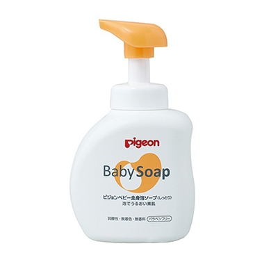 Sữa tắm baby Soap Pigeon - Vàng