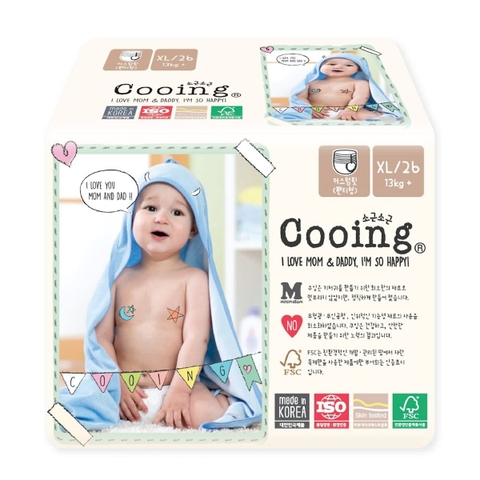 Tã quần Cooing Hàn Quốc Size L 32 cái