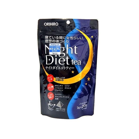 Trà giảm cân orihiro bản night diet tea