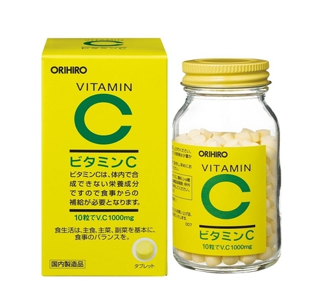 Viên uống Vitamin C Orihiro Nhật Bản 300V