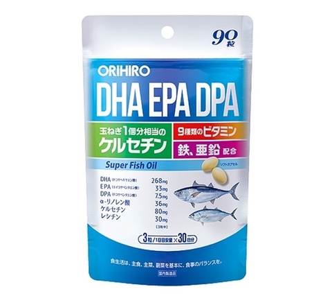 VIÊN UỐNG ORIHIRO SUPER FISH OIL - 90 VIÊN