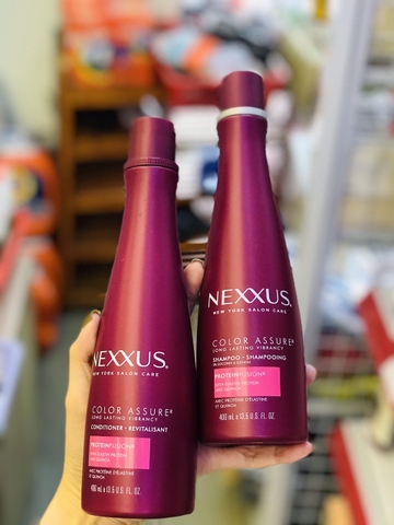 CẶP GỘI XẢ NEXXUS COLOR ASSURE PROTEINFUSION WITH ELASTIN PROTEIN AND QUINOA - 400ML