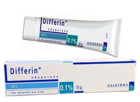 GEL TRỊ MỤN DIFFERIN ADAPALENE GEL 0,1% - 30G