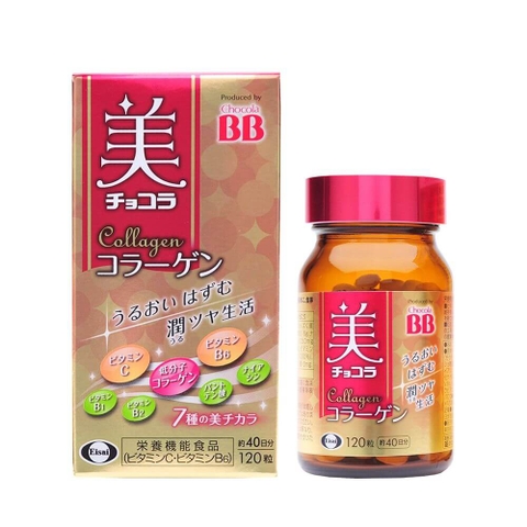 VIÊN UỐNG ĐẸP DA CHOCOLA BB COLLAGEN - 120 VIÊN