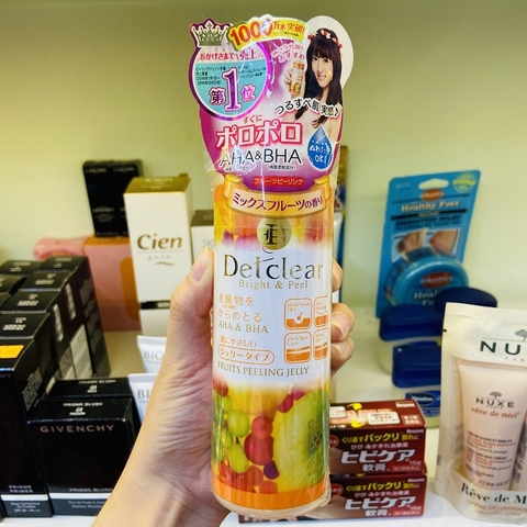 GEL TẨY TBC DETCLEAR FRUIT BRIGHT & PEE (CAM)