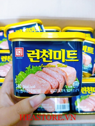 THỊT HỘP LUNCHEON MEAT HÀN QUỐC -340 GAM