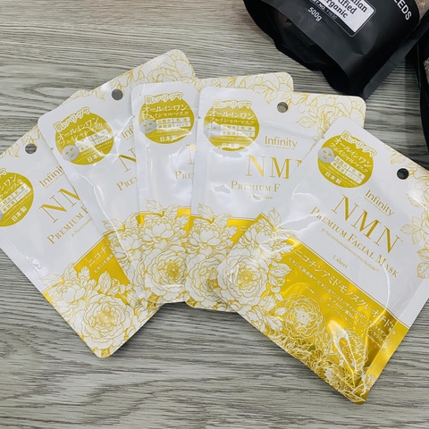 MẶT NẠ INFINITY NMN PREMIUM FACIAL MASK - 1 MIẾNG