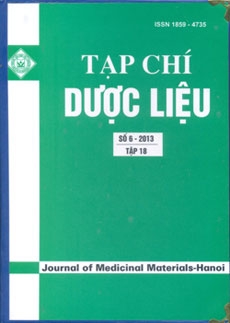 Toàn tập Tạp chí dược liệu năm 2013