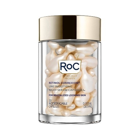 Tinh chất giảm nếp nhăn Roc Retinol Correxion Night Serum Capsules ( 30 viên)