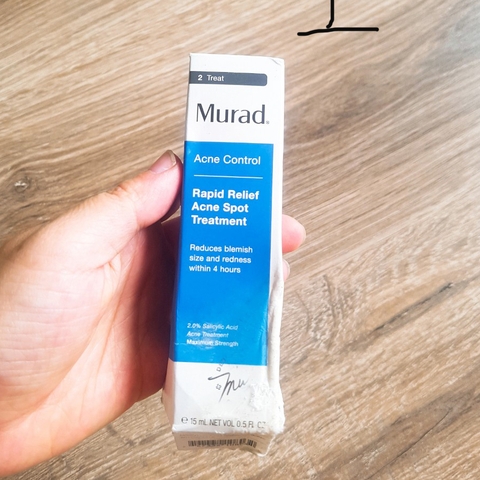 Thanh lý Chấm Mụn 4h Murad Rapid Relief Acne Spot Treatment 15ml