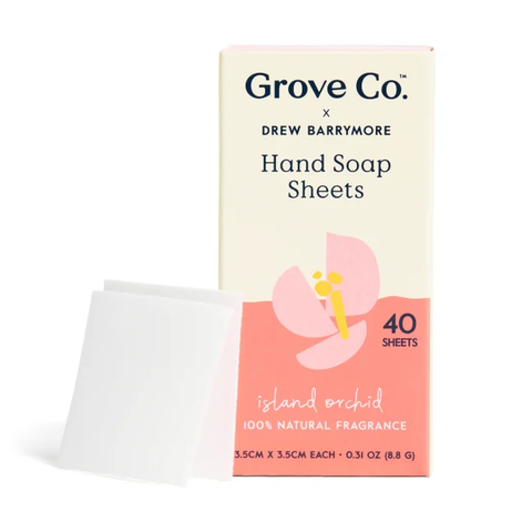 Xà phòng miếng rửa tay Grove Co. Hand Soap Sheets (40 miếng)