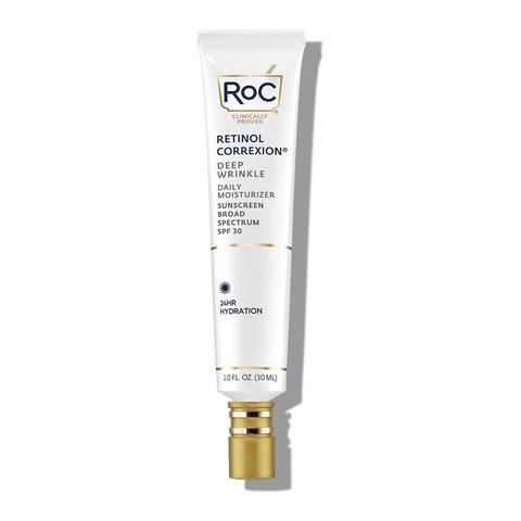 Kem dưỡng ẩm xóa nhăn kèm chống nắng da Roc Retinol Correxion Deep Wrinkle Daily Moisturizer (30ml)