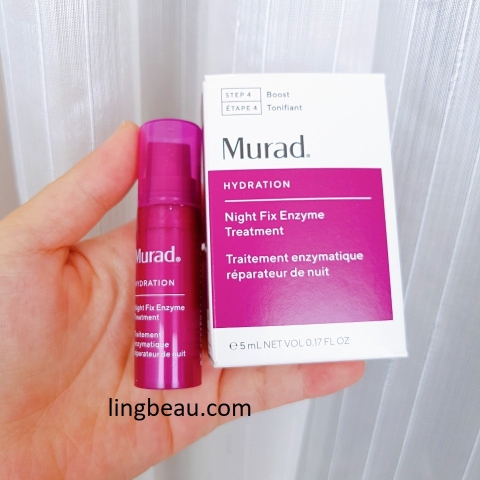 Kem dưỡng chỉnh sửa da ban đêm Murad Night Fix Enzyme Treatment 5ml