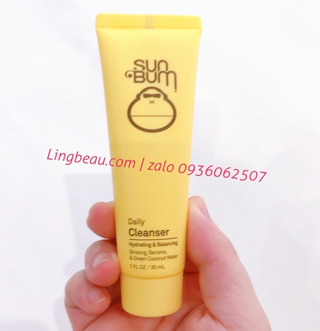 Sữa rửa mặt Sun Bum Daily Cleanser (30ml)