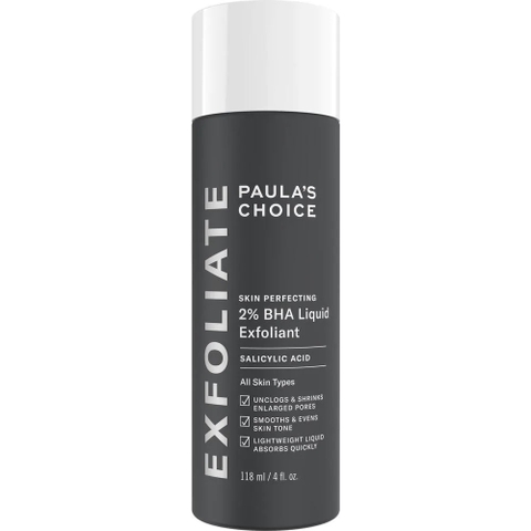 Tẩy da chết Paula's Choice 2% BHA Liquid Exfoliant (118ml)