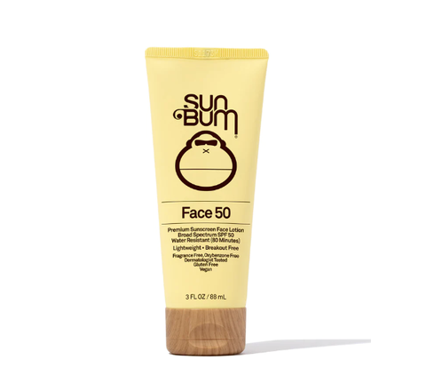 Kem chống nắng dạng lotion Sun Bum Face 50  Premium Sunscreen Face Lotion Broad Spectrum SPF 50 (88ml)