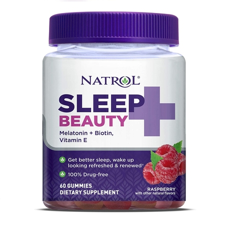 Kẹo ngủ đẹp da Natrol Sleep Beauty (60 viên)