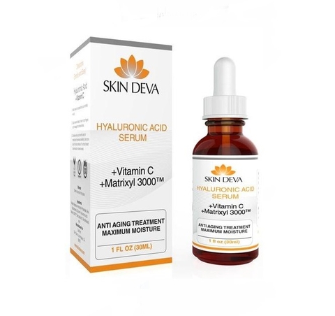 Serum cấp nước, giảm thâm, chống lão hoá Skin Deva Hyaluronic Acid Serum Vitamin C + Matrixyl 3000 (30ml)