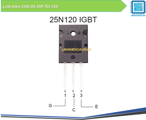 Linh kiện 25N120 DIP TO-220