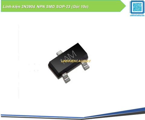 Linh kiện 2N3904 NPN SMD SOP-23 (Gói 10c)