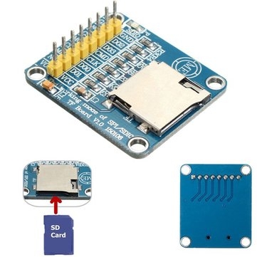 Module Micro SD Giao tiếp ISP/SDIO