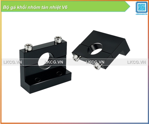 Bộ gá khối nhôm tản nhiệt V6