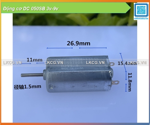 Động cơ DC 050SB 3v-9v