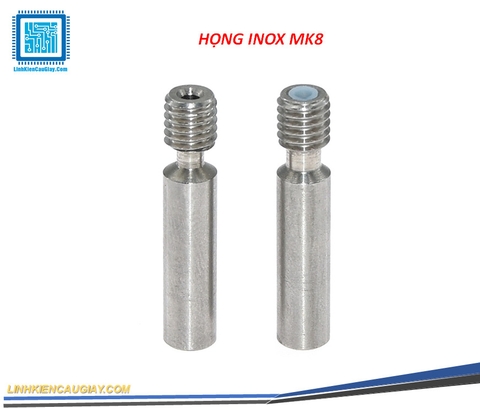 HỌNG DẪN NHỰA INOX MK8 REN M6 CÁC LOẠI