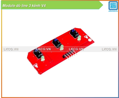 Module dò line 3 kênh V4