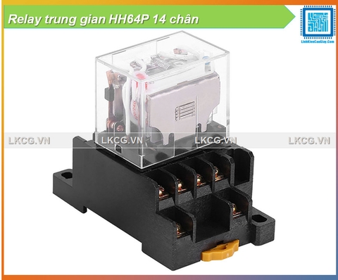 Relay trung gian HH64P 14 chân