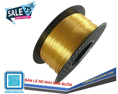 Nhựa in 3D PLA 1.75 Silk Color, giả kim loại 1Kg/cuộn