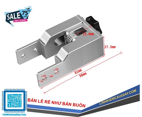 Căng dây đai GT2 nhôm định hình 2040 (Bộ CR10s)