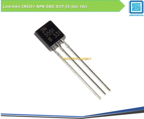 Linh kiện 2N5551 NPN DIP TO-92 (Gói 10c)