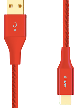 Cáp Sạc Nhanh Mazer USB-A to USB-C 3.1A