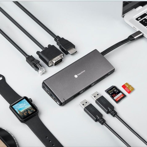 Cổng chuyển đổi Keychron T10 USB-C 10 in 1