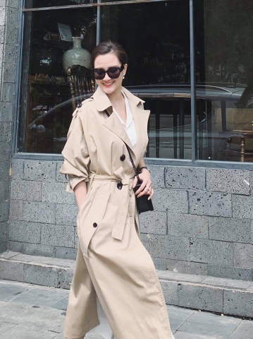 LONG TRENCH COAT