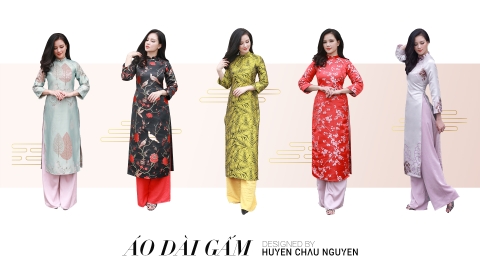 BST Áo Dài HUYEN CHAU NGUYEN Spring 2019