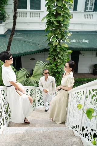 Cool ladies styling with HUYEN CHAU NGUYEN!