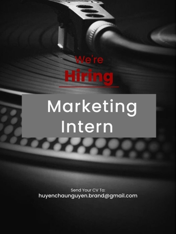 TUYỂN DỤNG VỊ TRÍ MARKETING INTERN