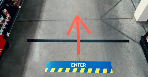 Băng keo dán nền 3M - Đánh dấu khu vực nhanh mà chẳng cần sơn