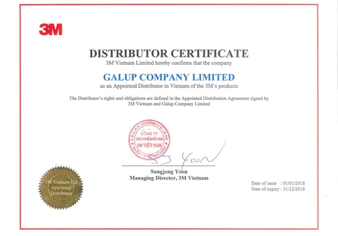 Nhận diện nhà phân phối chính thức băng keo dán nền 3M